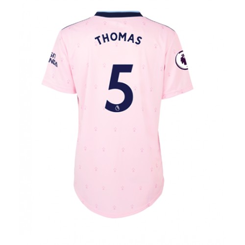 Arsenal Thomas Partey #5 Tredjedrakt Kvinner 2022-23 Kortermet Arsenal Thomas Partey #5 Tredjedrakt Kvinner 2022-23 Kortermet